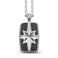 Halskette Zancan Herr Cosmopolitan in Silber Spinello EXC456L - EXC456L